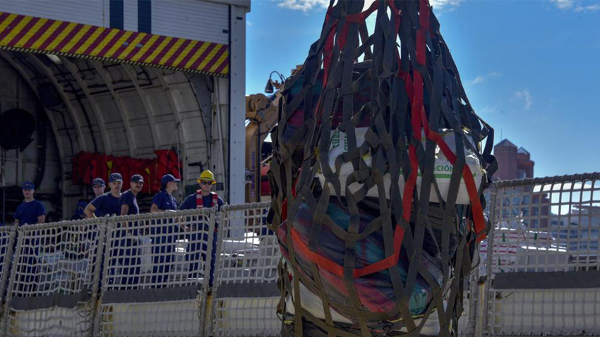  US Coast Guard offloads $475M of cocaine, marijuana in Miami