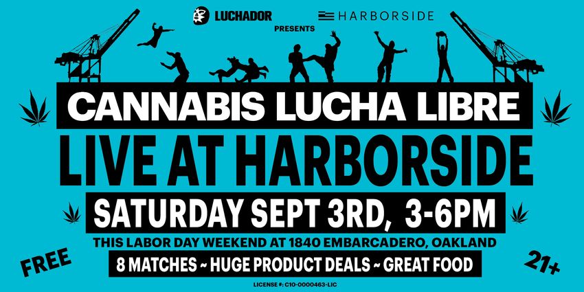  9/3/22: Free Pro Wrestling (+ Tacos) at Harborside in (Oakland) – FREE