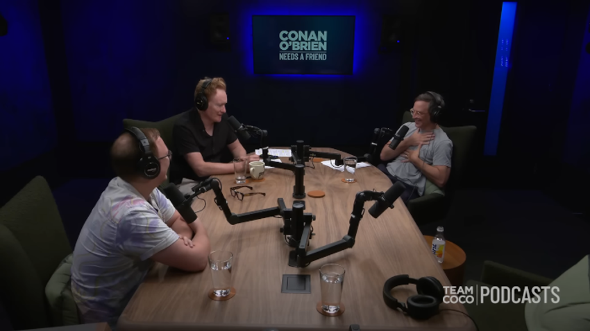  Conan O’Brien’s Employees Toke Up In His Office