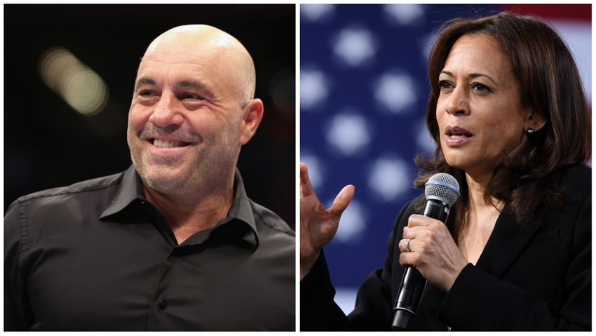  Joe Rogan Mocks Kamala Harris Over Brittney Griner Hypocrisy With New Poster