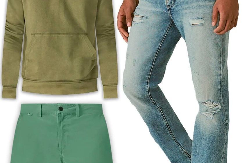  Lucky Brand: Men’s Shorts (9-in Linen-Cotton, Canvas & More) $12.75, S.uededHoodley $17 | Straight Jeans, 32-in L only (363 Hemp-Cotton or 223 Ellicott) $34 + FS on $75+