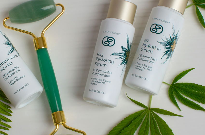 Ecofibre Launches Green II Gold, a Professional Quality, CBD-Infused Skincare Line for Spas and Salons