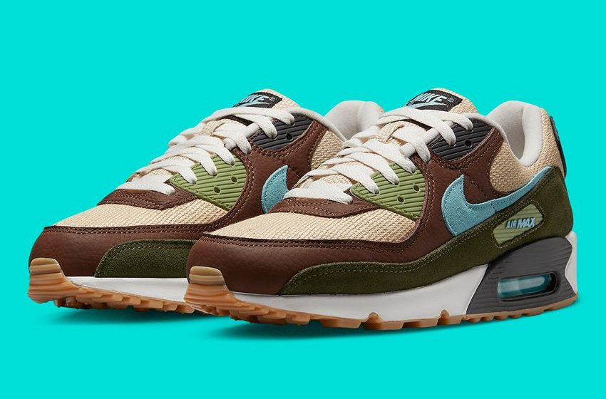  A Medley Of Earth Toned Textiles Graces The Nike Air Max 90