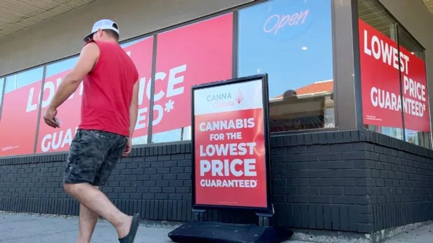  The number of pot stores in Alberta reaches a potentially unsustainable high