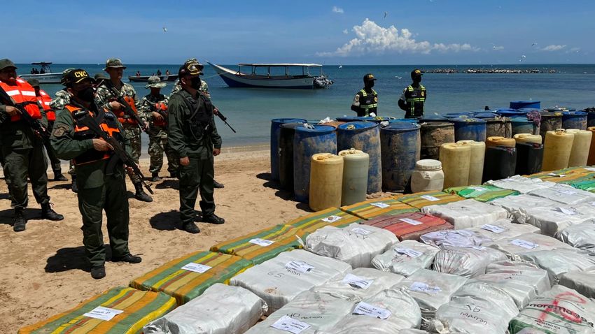  Venezuela: Armed Forces Make Largest Pot Bust in 10 Years