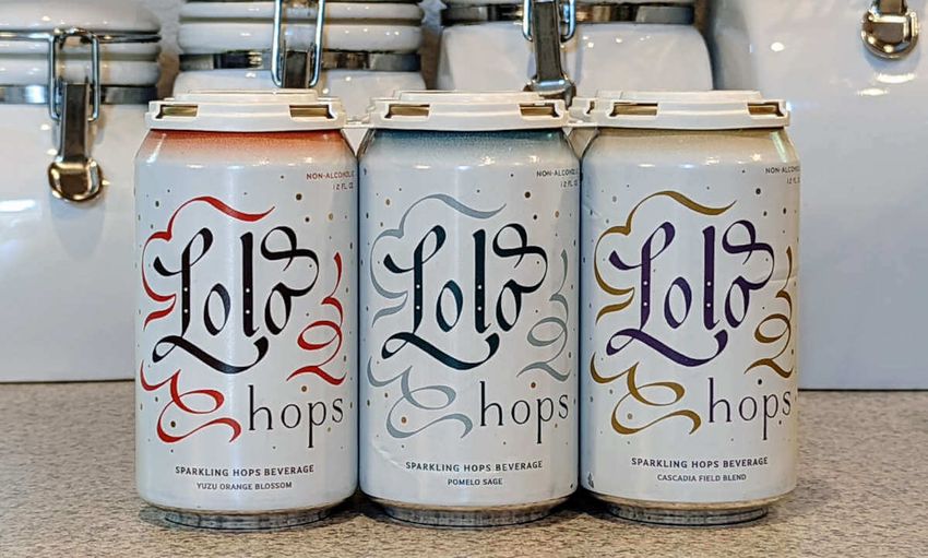  Lolo Hops Sparkling Hop Beverage in three flavors