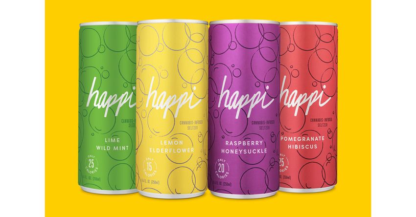  Happi Launches Cannabis-Infused Seltzer For Any Occasion in Maine