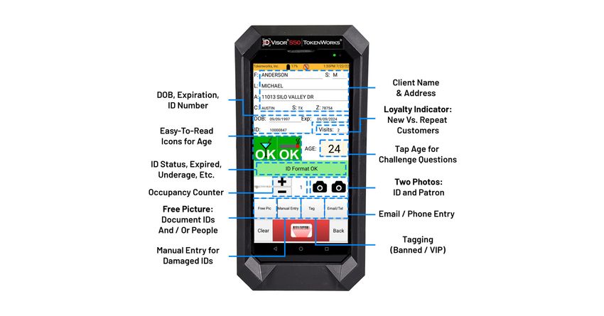  First Ever Hybrid 2-in-1 ID Scanner for Countertop and Mobile Use