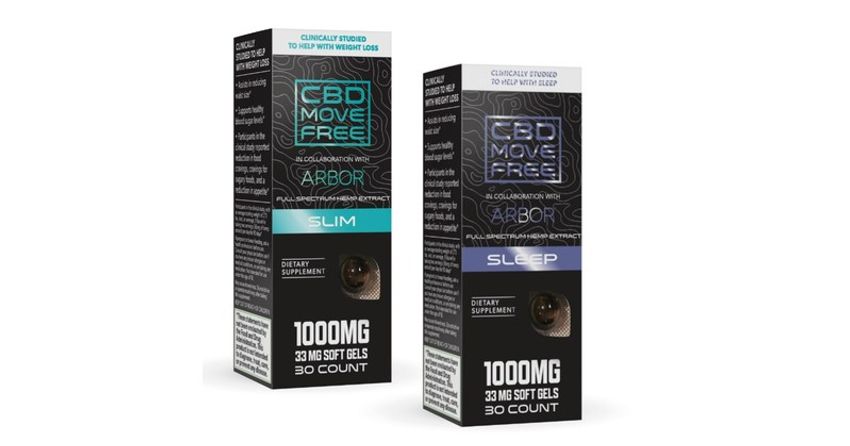  CBD Move Free Partners with Arbor Hemp to Launch New Clinically Studied Products Designed to Improve Sleep and Aid with Weight Loss Goals
