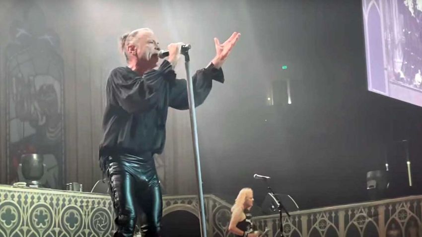  Watch Bruce Dickinson admonish fans for smoking weed during Iron Maiden Show
