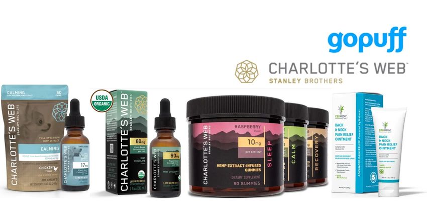  Charlotte’s Web Full Spectrum Hemp CBD Products Launching Nationwide on Gopuff