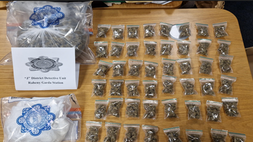  Gardaí seize drugs worth €30,000 following multi-agency operation in Dublin