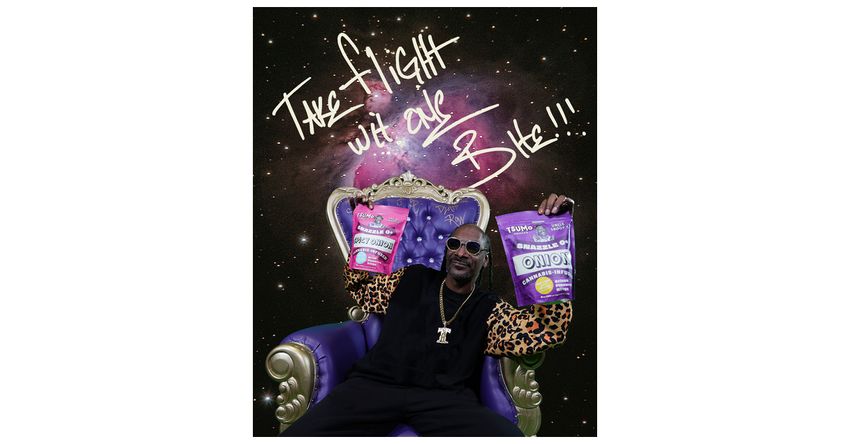  TSUMo Snacks and Snoop Dogg Release Snazzle Os, the Cannabis-infused, Shareable, Savory Edible Chips