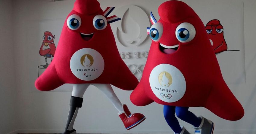  Paris 2024 Olympics, Paralympics mascot is a smiling hat