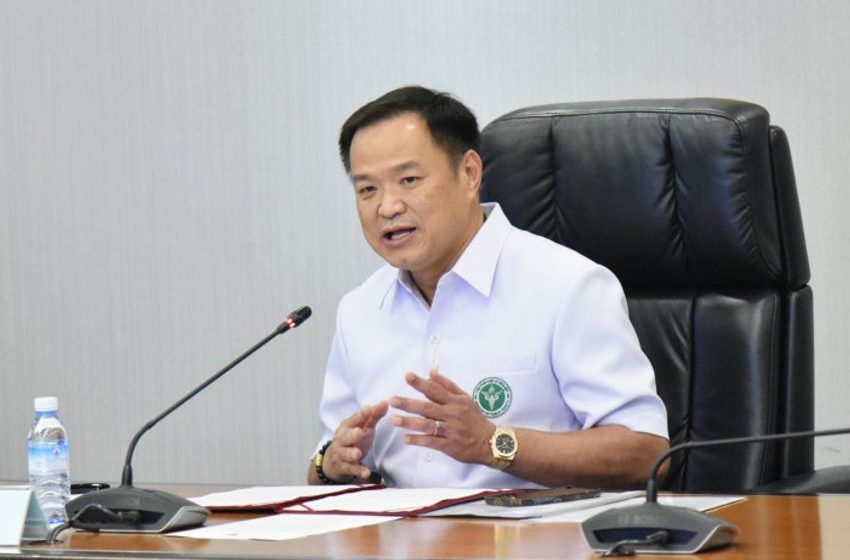 Anutin calls for patience as debate over hemp bill drags on