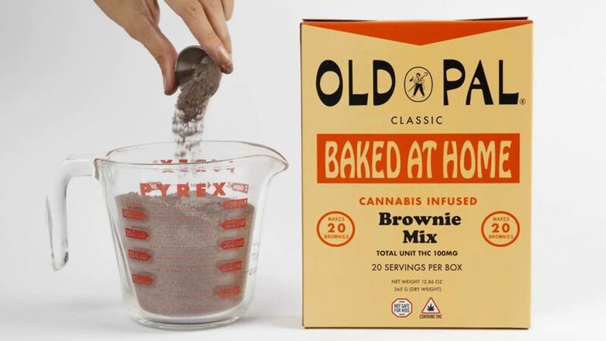 Cannabis-Infused Brownie Mixes – The Baked at Home Brownie Baking Mix for Adults Makes DIY Edibles (TrendHunter.com)