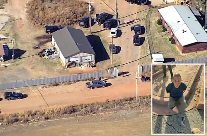  Police arrest suspect in quadruple homicide at Oklahoma marijuana farm