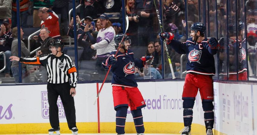  Gavrikov scores in OT, Blue Jackets beat Flyers 5-4