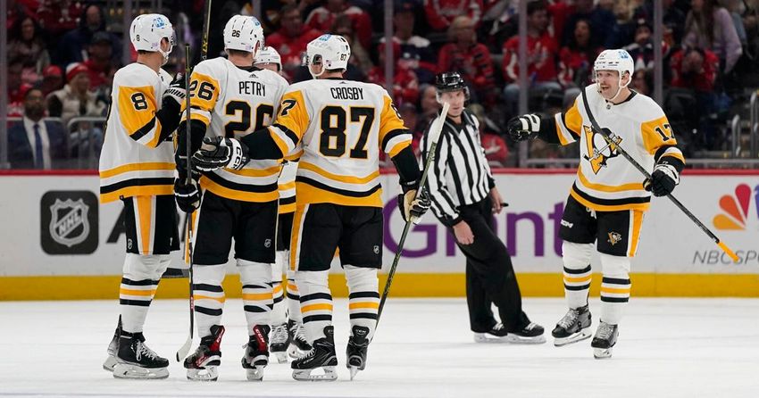  Penguins beat rival Capitals 4-1 to end 7-game losing streak