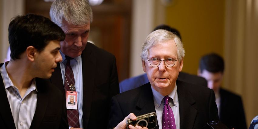  : Mitch McConnell criticizes year-end pushes for cannabis banking bill and energy permitting reform