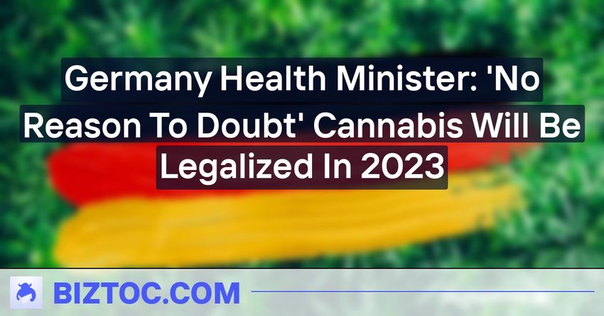  Germany Health Minister: ‘No Reason To Doubt’ Cannabis Will Be Legalized In 2023
