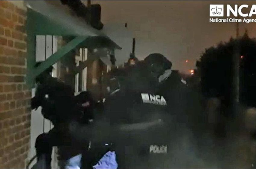  NCA raid suspected crime gang accused of exploiting migrants at cannabis farms