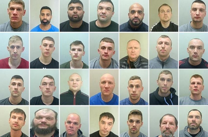  28 men jailed after police bust £2m cannabis operation