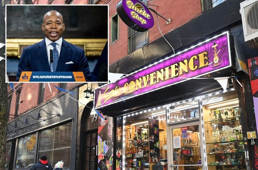 Eric Adams begs Albany for pot crackdown help as illicit stores reach 1,500