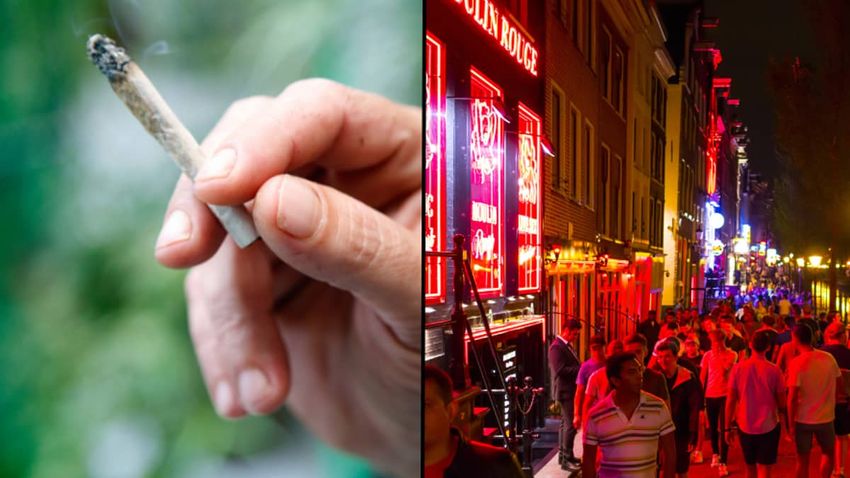  Amsterdam locals react as cannabis is set to be banned in Red Light district