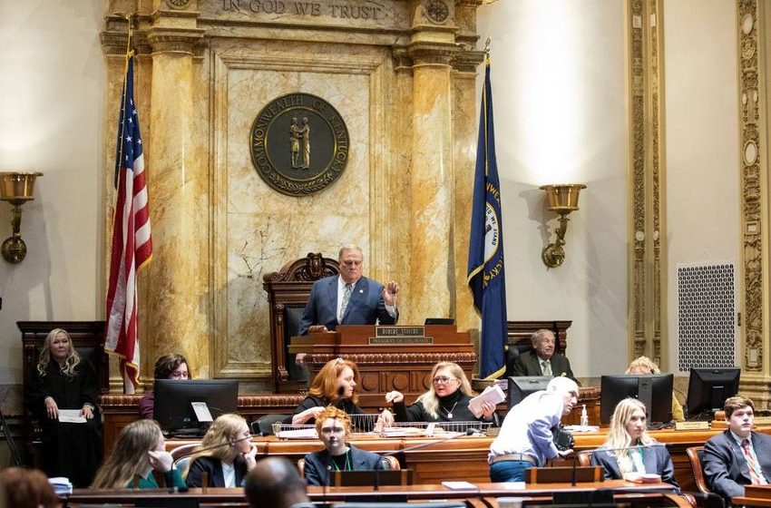  The Kentucky legislature is back in Frankfort on Tuesday. Here’s what happens now.