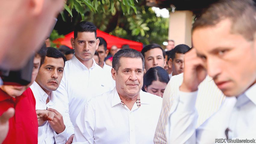  The United States says corruption in Paraguay starts at the top