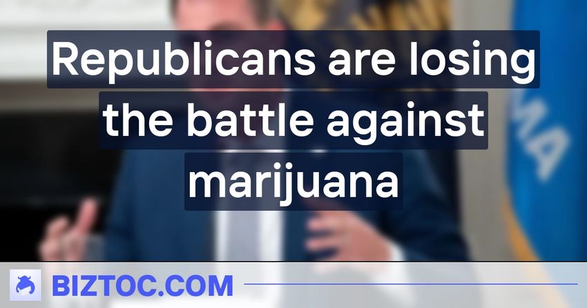  Republicans are losing the battle against marijuana