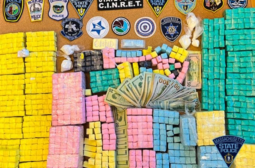  Massachusetts State Police make major drug busts in Revere and Hampden County