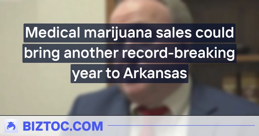  Medical marijuana sales could bring another record-breaking year to Arkansas