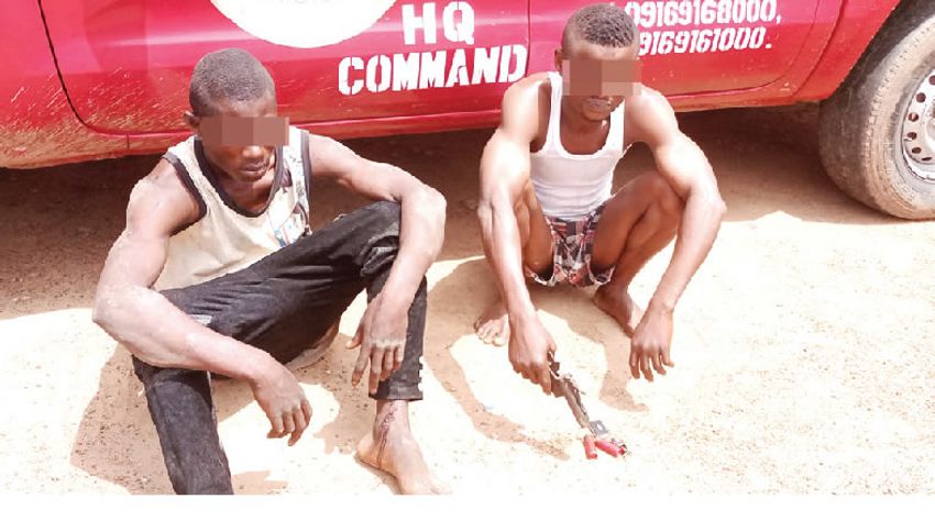  Amotekun arrests Ekiti Indian hemp farmer with gun