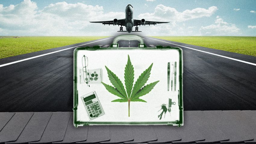 Can you bring weed on a plane? It’s complicated