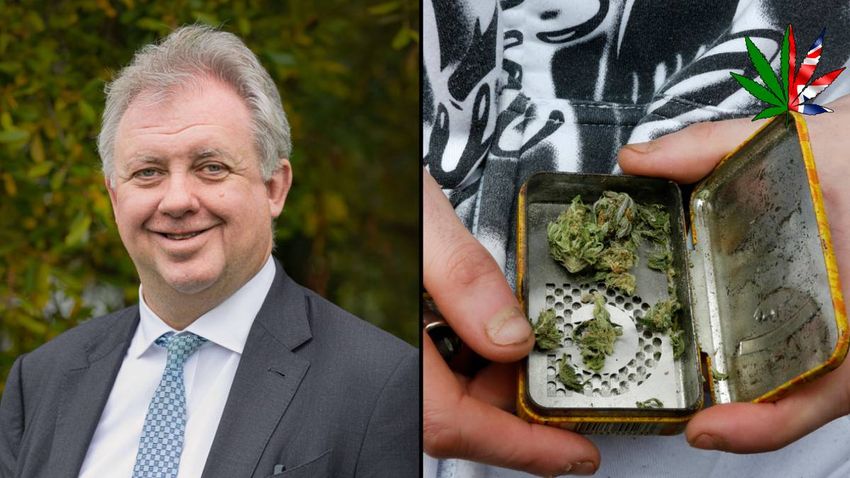  Police and Crime Commissioner who called for weed to be made class A drug says legalisation will harm public