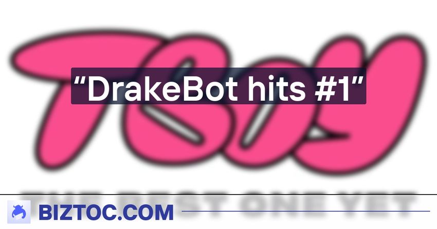 “DrakeBot hits #1”
