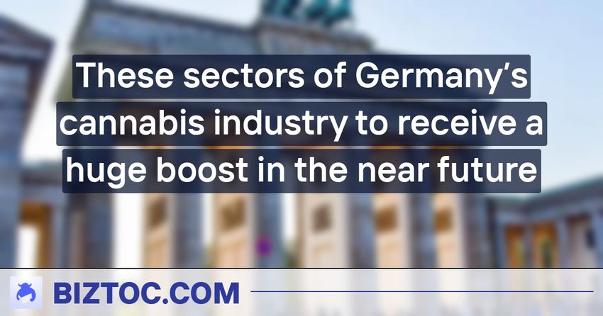  These sectors of Germany’s cannabis industry to receive a huge boost in the near future
