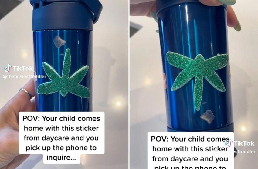 My toddler came home with a very suspicious item after daycare
