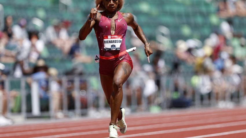 Sprint star Richardson making up for lost time at LA Grand Prix