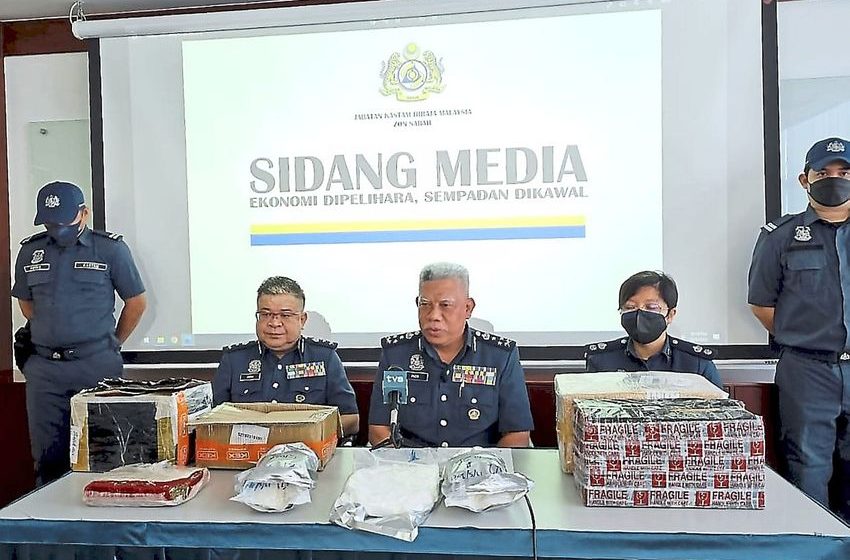  Sabah Customs seizes drugs worth RM180,000