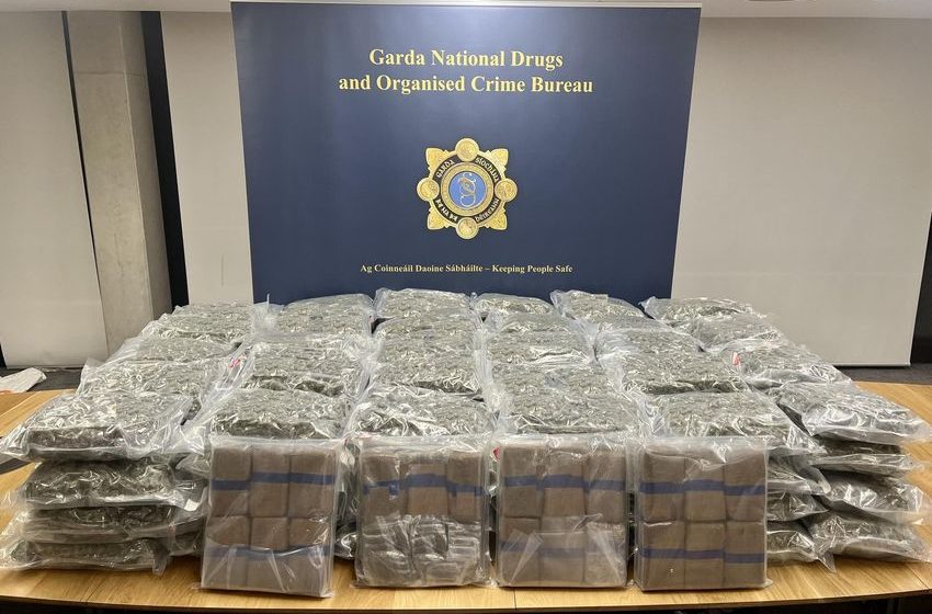  Man (20s) arrested and €3.92m of cannabis seized in Dublin in anti-gang crackdown