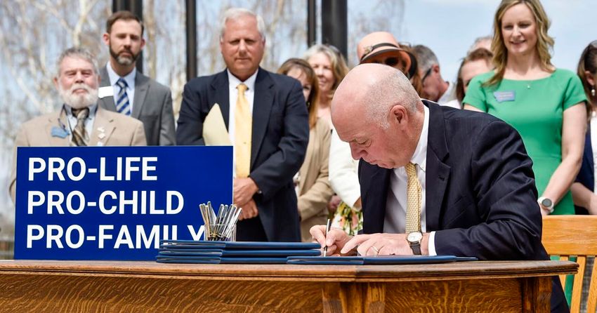  Gianforte signs 5 anti-abortion bills, plans to sign more
