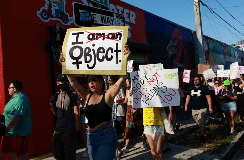 Abortion rights groups take on DeSantis and his six-week ban