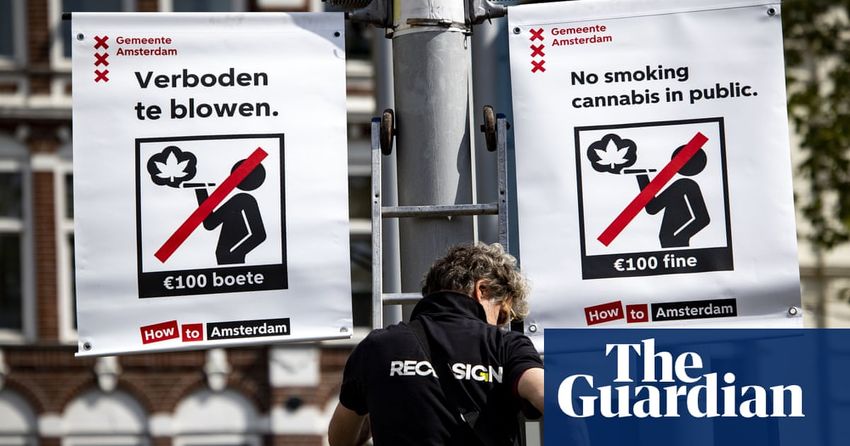  ‘Potheads, go giggle elsewhere’: public weed ban begins in Amsterdam