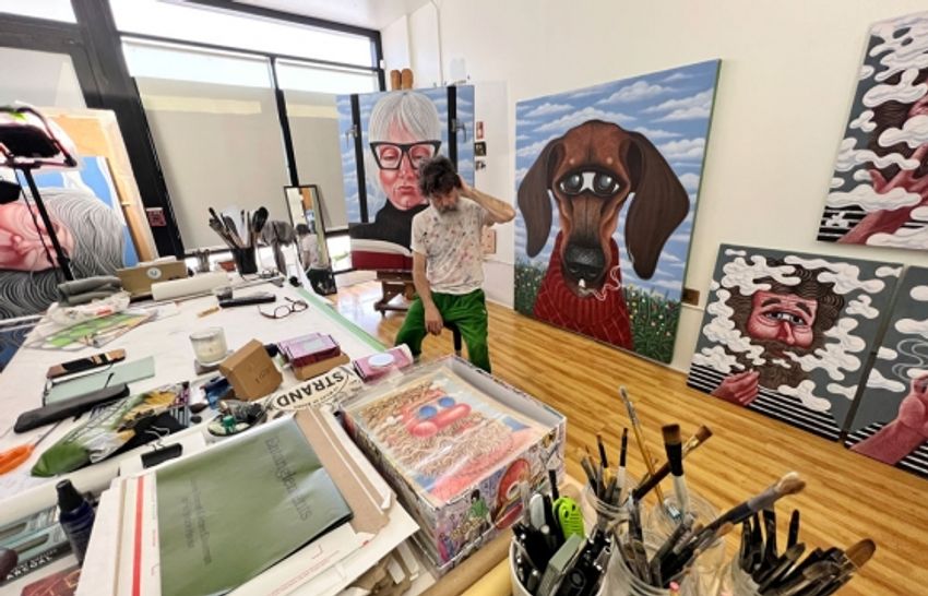 Robert Pokorny: Pot Luck Studio in Los Angeles