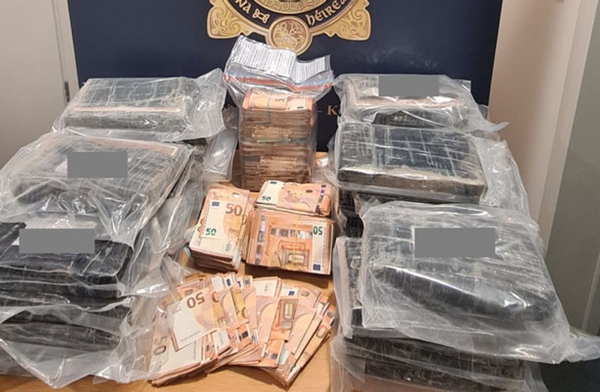  Cocaine and cannabis with €2.1m euros seized in Kildare and Westmeath