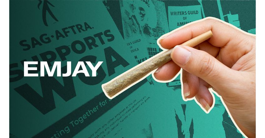  Emjay Shows Solidarity with SAG-AFTRA and WGA Strikers by Offering Cannabis Relief