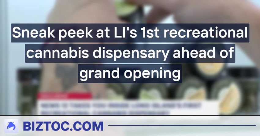  Sneak peek at LI’s 1st recreational cannabis dispensary ahead of grand opening